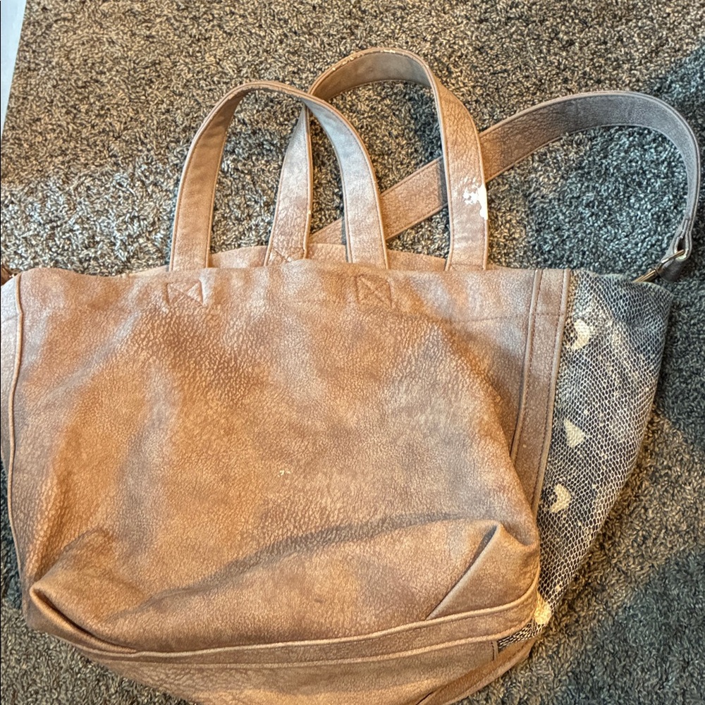 Free people gray bag